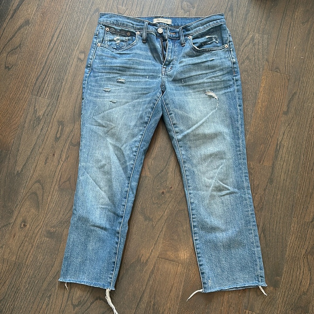 Madewell size 27 slim boyfriend Jean